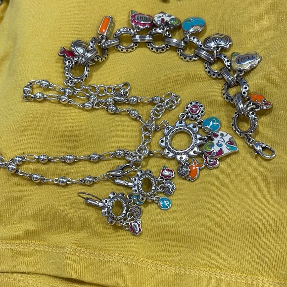 Brighton Jewelry - BRIGHTON EARRINGS, bracelet, necklace.